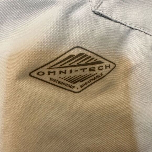 Columbia Sportswear OmniTech Waterproof Outgrown Ski Pants Black White 6-6x XS - Picture 3 of 6